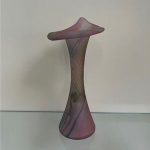 Vase - Tulip Style Frosted Glass